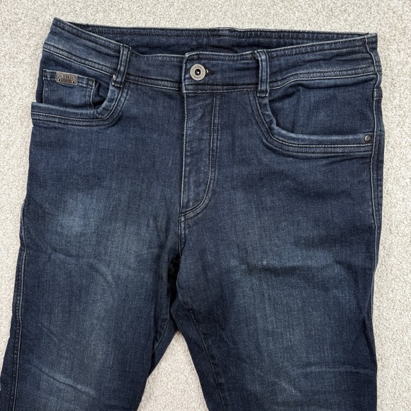 Kuhl Men's Denim Jeans Tapered Dark Wash Midnight 34x32 - Picture 1 of 4